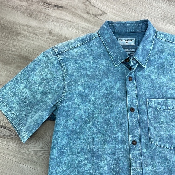 BILLABONG MENS SHORT SLEEVE SHIRT - Picture 6 of 9